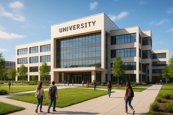 جامعة مع ماكينة بيع ذاتي